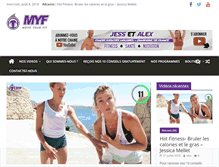 Tablet Screenshot of moveyourfit.com